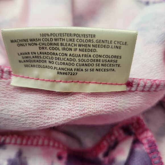 Boobie Brooks Hoodie Top Womens 1X Tie Dye Pink Purple Drawstring New - Picture 9 of 11